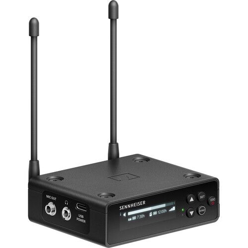 젠하이져 Sennheiser EW-DP ENG SET Camera-Mount Digital Wireless Combo Microphone System (Q1-6: 470 to 526 MHz)