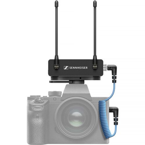 젠하이져 Sennheiser EW-DP ENG SET Camera-Mount Digital Wireless Combo Microphone System (Q1-6: 470 to 526 MHz)