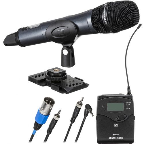 젠하이져 Sennheiser EW 135P G4 Camera-Mount Wireless Cardioid Handheld Microphone System (A1: 470 to 516 MHz)