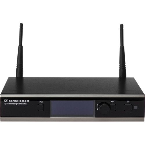 젠하이져 Sennheiser SpeechLine Digital Wireless SL Handheld Set DW-4-US RM Wireless Mic with Rackmount Kit