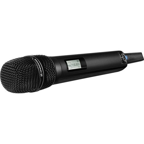 젠하이져 Sennheiser SKM 9000 COM Digital Handheld Wireless Microphone Transmitter with No Mic Capsule & No Battery Pack (A1-A4: 470 to 558 MHz, Black)