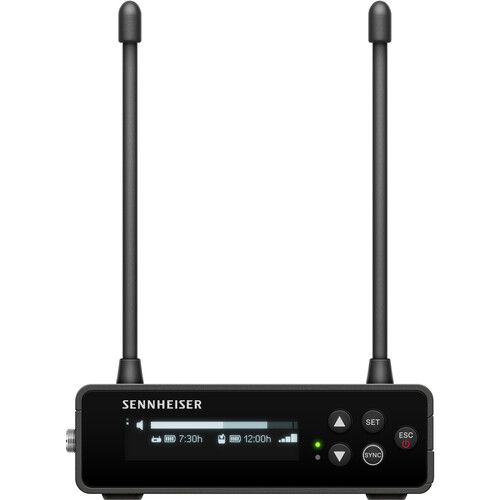 젠하이져 Sennheiser EW-DP ME 2 SET Camera-Mount Digital Wireless Omni Lavalier Mic System (Q1-6: 470 to 526 MHz)