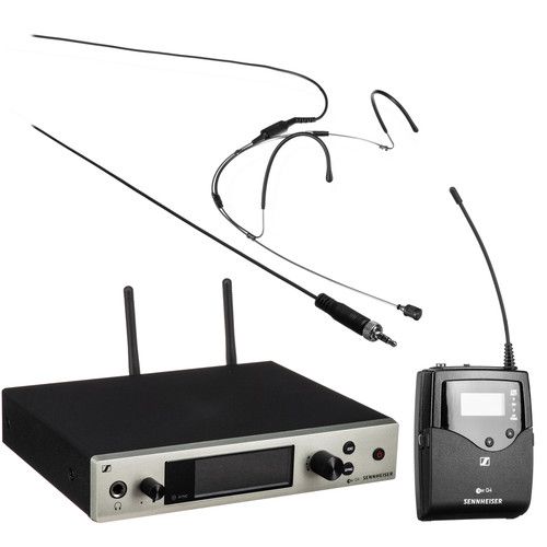 젠하이져 Sennheiser EW 300 G4-HEADMIC1-RC Wireless Omni Headset Microphone System (AW+: 470 to 558 MHz)