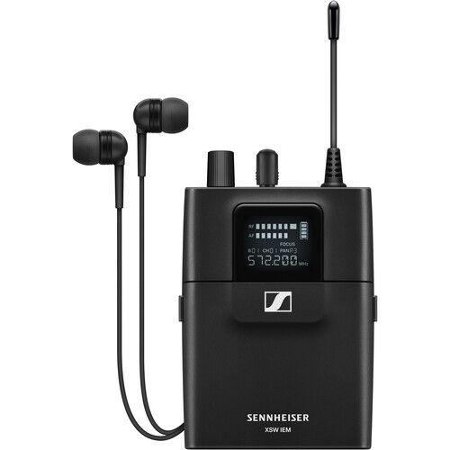 젠하이져 Sennheiser XSW IEM SET Stereo In-Ear Wireless Monitoring System (A: 476 to 500 MHz)