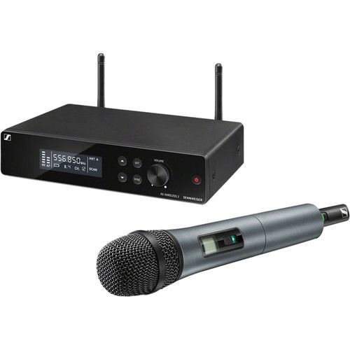 젠하이져 Sennheiser XSW 2 Wireless Combo System with Handheld Mic & Senal Earset Mic (A: 548 to 572 MHz)