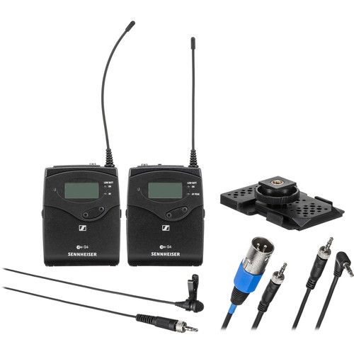 젠하이져 Sennheiser EW 112P G4 Camera-Mount Wireless Omni Lavalier Microphone System (A1: 470 to 516 MHz)