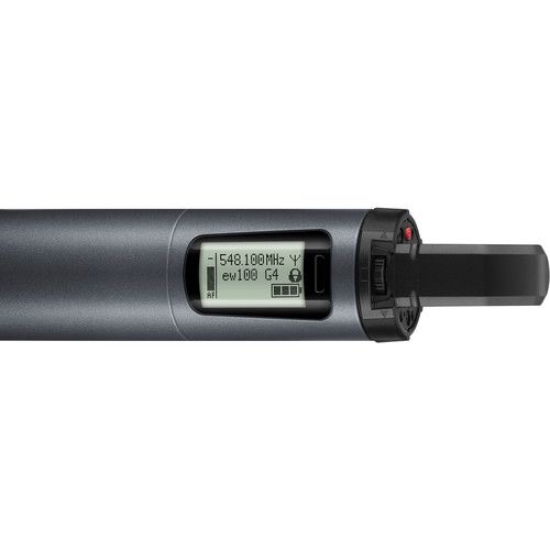 젠하이져 Sennheiser SKM 100 G4-S Handheld Wireless Microphone Transmitter with Mute Switch, No Mic Capsule (G: 566 to 608 MHz)