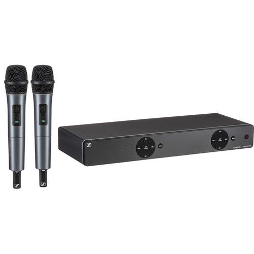 젠하이져 Sennheiser XSW 1-835 Dual-Vocal Set with Two 835 Handheld Microphones (A: 548 to 572 MHz)