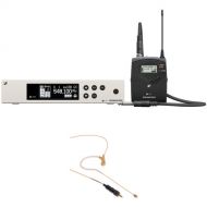 Sennheiser EW 100 G4-Ci1 Wireless Omni Earset Microphone System Kit with Senal UEM-155-35H Mic (Beige, A1: 470 to 516 MHz)