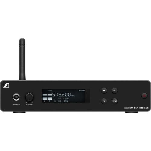 젠하이져 Sennheiser XSW IEM SET Stereo In-Ear Wireless Monitoring System (B: 572 to 596 MHz)