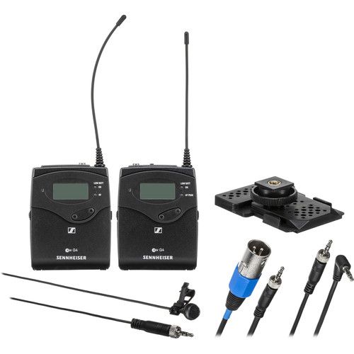 젠하이져 Sennheiser EW 122P G4 Camera-Mount Wireless Cardioid Lavalier Microphone System (A1: 470 to 516 MHz)