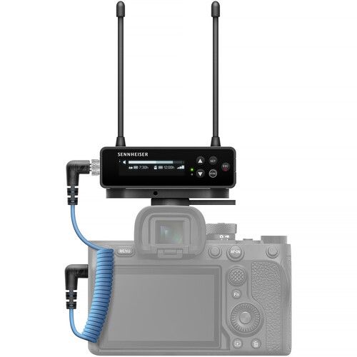 젠하이져 Sennheiser EW-DP ME 2 SET Camera-Mount Digital Wireless Omni Lavalier Mic System (R1-6: 520 to 576 MHz)