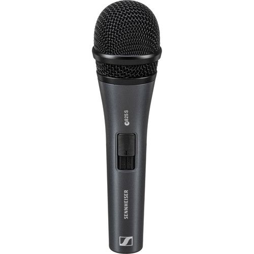 젠하이져 Sennheiser e825S Handheld Cardioid Dynamic Microphone with On/Off Switch (Pair)