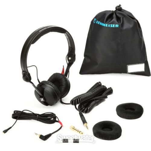 젠하이져 Sennheiser HD 25 Plus Closed-Back On-Ear Studio Headphones Demo