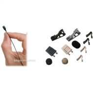 Sennheiser MKE 2 Gold Series Subminiature Omnidirectional Lavalier Microphone with 3-Pin LEMO Connector & Accessories Kit (Black)