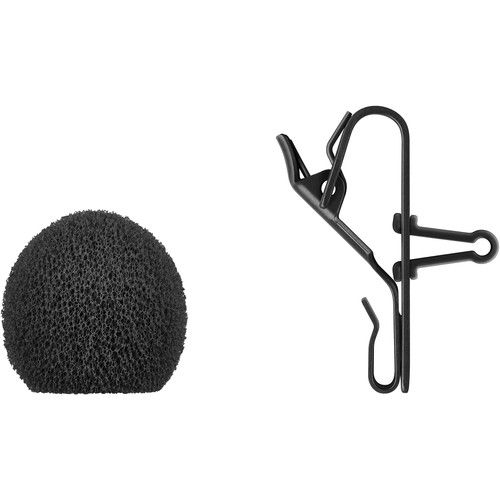 젠하이져 Sennheiser MKE Essential Omnidirectional Microphone with 3-Pin LEMO Connector (Black)
