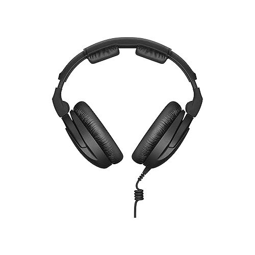  Sennheiser Professional HD 300 PRO Over-Ear Broadcast Headphones,Black