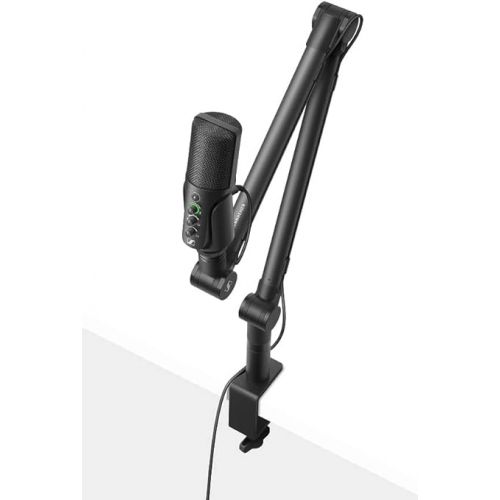  Sennheiser Professional Profile USB Microphone Streaming Set with Boom Arm, 3 m USB-C Cable & Mic Pouch