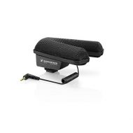 Sennheiser Pro Audio Sennheiser Professional MKE 440 Compact Stereo Shotgun Microphone with 3.5mm Connector for Cameras, 506258
