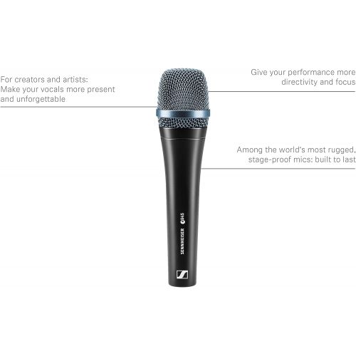  [아마존베스트]Sennheiser Pro Audio Sennheiser e945 Supercardioid Dynamic Handheld Mic