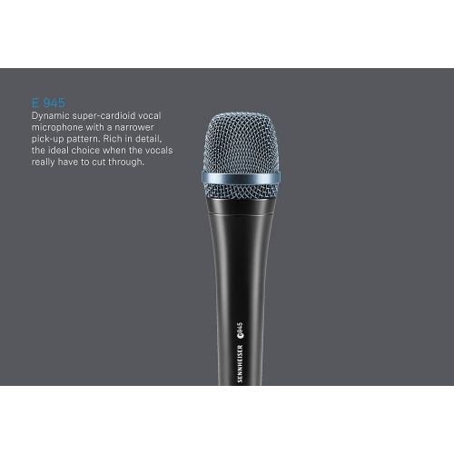  [아마존베스트]Sennheiser Pro Audio Sennheiser e945 Supercardioid Dynamic Handheld Mic