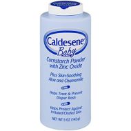 Caldesene Baby Cornstarch Powder With Zinc Oxide 5 oz (Pack of 6)