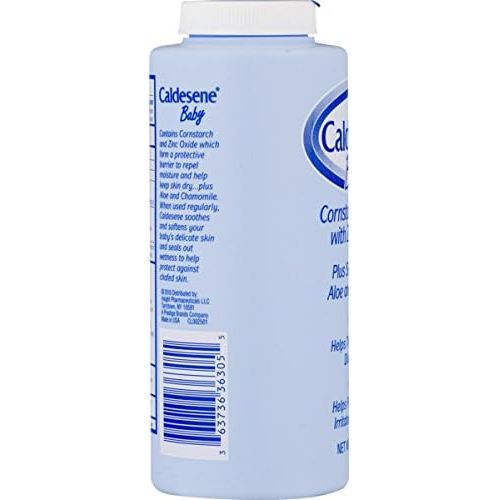  Caldesene Baby Cornstarch Powder With Zinc Oxide 5 oz (Pack of 6)