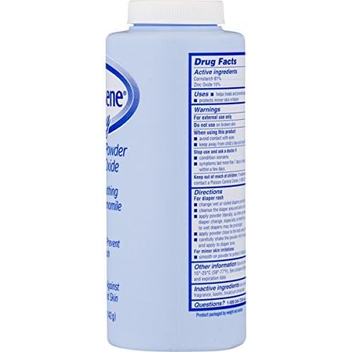  Caldesene Baby Cornstarch Powder With Zinc Oxide 5 oz (Pack of 6)