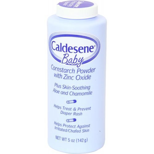  Caldesene Baby Cornstarch Powder With Zinc Oxide 5 oz (Pack of 6)