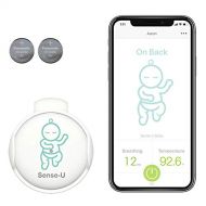 [아마존 핫딜] [아마존핫딜]Sense-U Baby Monitor with Breathing Rollover Movement Temperature Sensors: Track Your Babys Breathing, Rollover, Temperature(2019 Updated Version)
