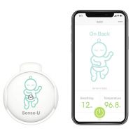 (2018 New Model) Sense-U Baby Breathing & Rollover Baby Movement Monitor with Temperature and Humidity Sensors: Alert You for No Breathing Movement, Stomach Sleeping, Overheat and
