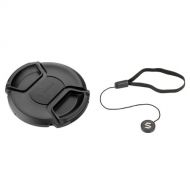 Sensei 43mm Center Pinch Snap-On Lens Cap and Cap Keeper Lens Cap Holder Kit