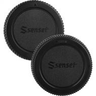 Sensei Body Cap and Rear Lens Cap Kit for Micro Four Thirds-Mount Cameras/Lenses