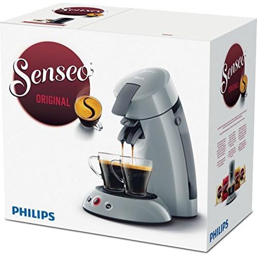  Senseo Original HD6553/70 Unabhangige Kaffeemaschine fuer Kaffeepads, 0,7l, 1450W, Grau
