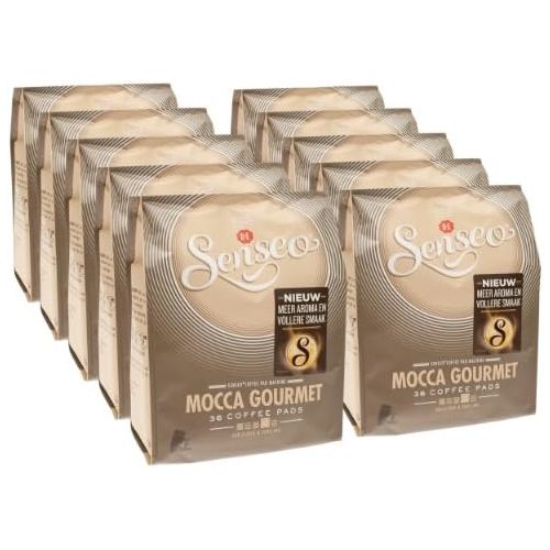  Senseo Mocca Coffee, 360-count Pods (10 Bags of 36 Pods)