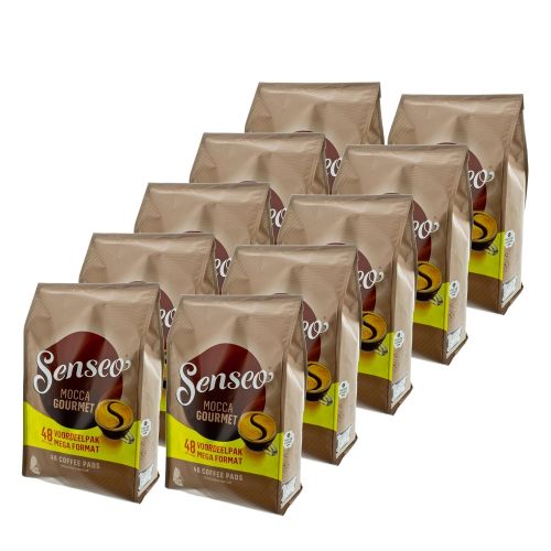  Senseo Coffee Pods, Mocca Gourmet, 48 Count (Pack of 10) - 480 Pods