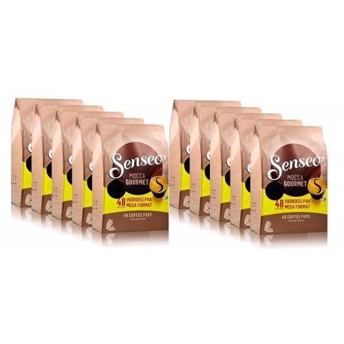  Senseo Coffee Pods, Mocca Gourmet, 48 Count (Pack of 10) - 480 Pods