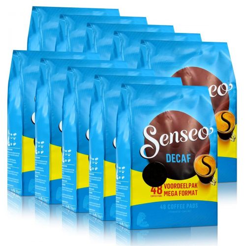  Senseo Coffee Pods, Decaf, 48 Count (Pack of 10) - 480 Pods