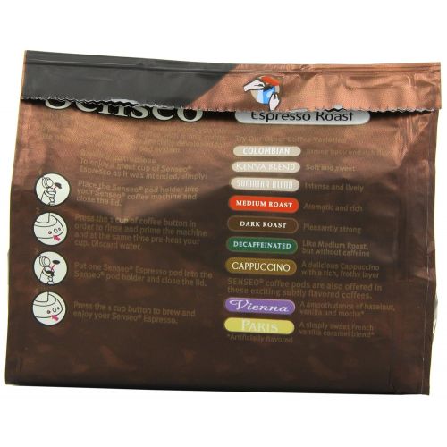  Senseo Coffee Pods, Espresso,16 Count (Pack of 6)