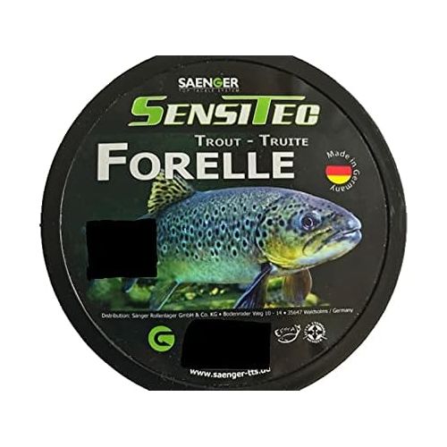  [아마존베스트]Sensitec Trout Transparent Clear Diameter 0.18mm, 4.10/400m New 2018Monofilament Singer