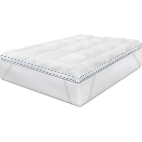  SensorPEDIC MemoryLoft Mattress Topper, Twin XL, White