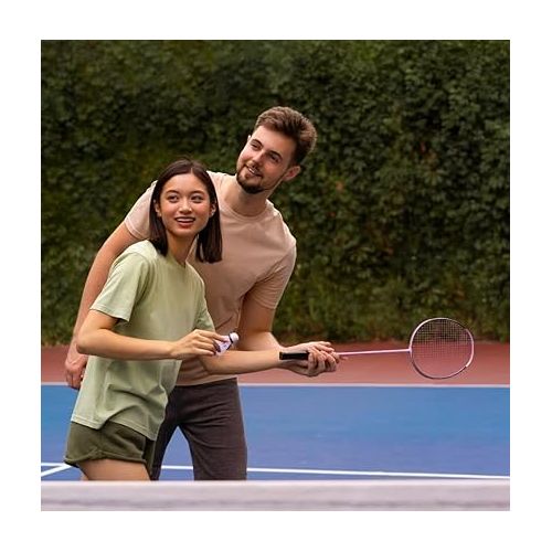  Senston S350 Badminton Racket Lightweight Badminton Racquet, Professional Women Badminton Racket