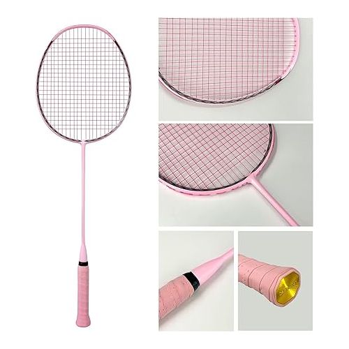  Senston S350 Badminton Racket Lightweight Badminton Racquet, Professional Women Badminton Racket