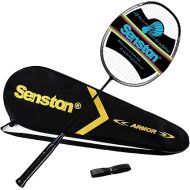 Senston N80 Badminton Racket Carbon-Fiber Badminton Racquet, Single Professional Badminton Racket