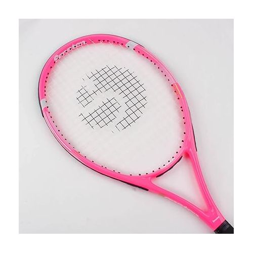  Senston 27 inch Tennis Racket Professional Tennis Racquet,Good Control Grip,Strung with Cover,Tennis Overgrip, Vibration Damper