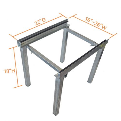  Senville Jeacent Air Handler Stand Heat Pump Base, Gound Stand for Central Air Conditioner Heavy Duty