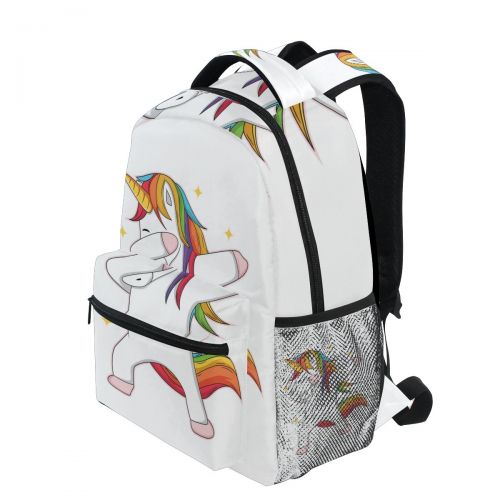  Senya Cute Unicorn Characters School Backpack for Boys Girls Bookbag Travel Bag