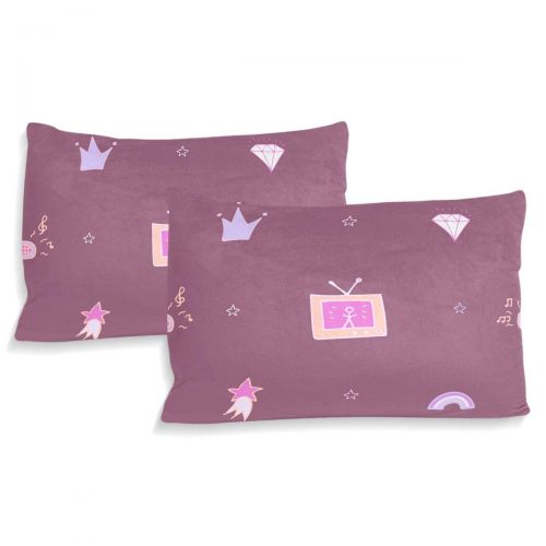  Senya senya 3 Pieces Duvet Cover Cartoon TV Soft Warm Twin Bedding Set Quilt Bed Covers for Kids Boys Girls