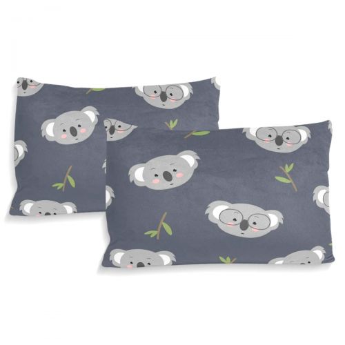  Senya senya 3 Pieces Duvet Cover Cute Koala Soft Warm Twin Bedding Set Quilt Bed Covers for Kids Boys Girls