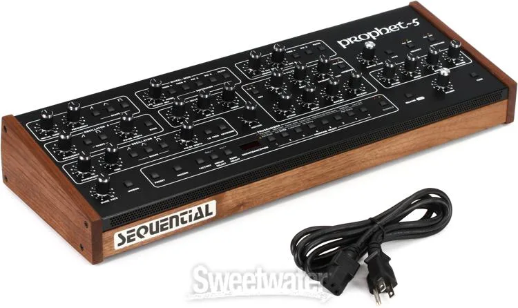  Sequential Prophet-5 Module 5-voice Polyphonic Analog Synthesizer with Decksaver